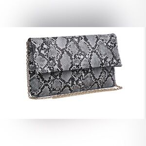 urban expressions faux leather clutch handbag
